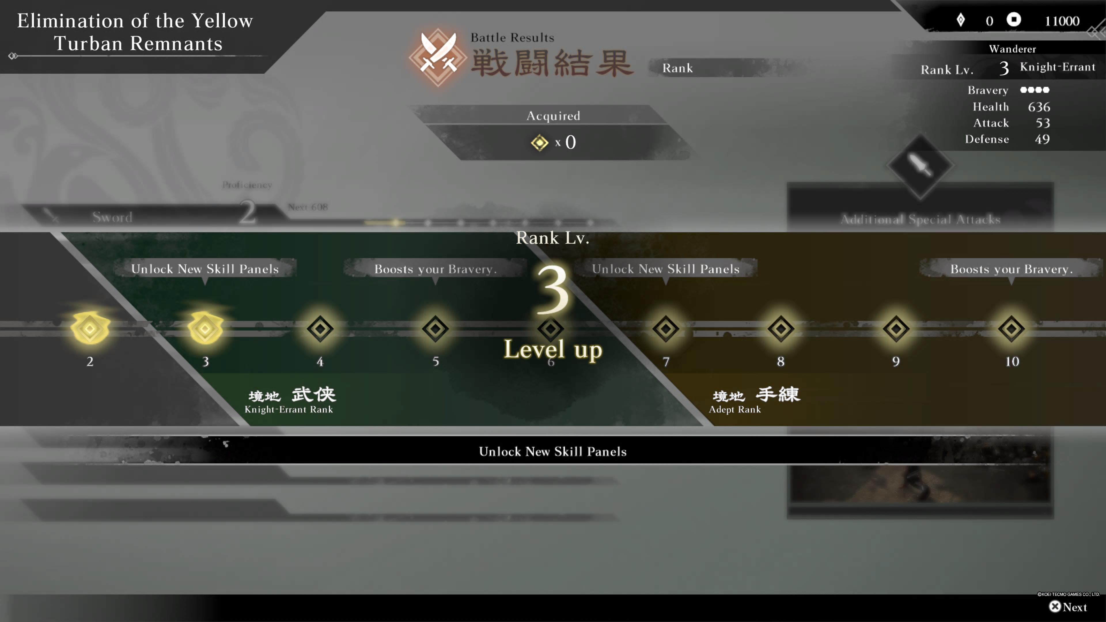 Cómo aumentar las filas en Dynasty Warriors: Origins