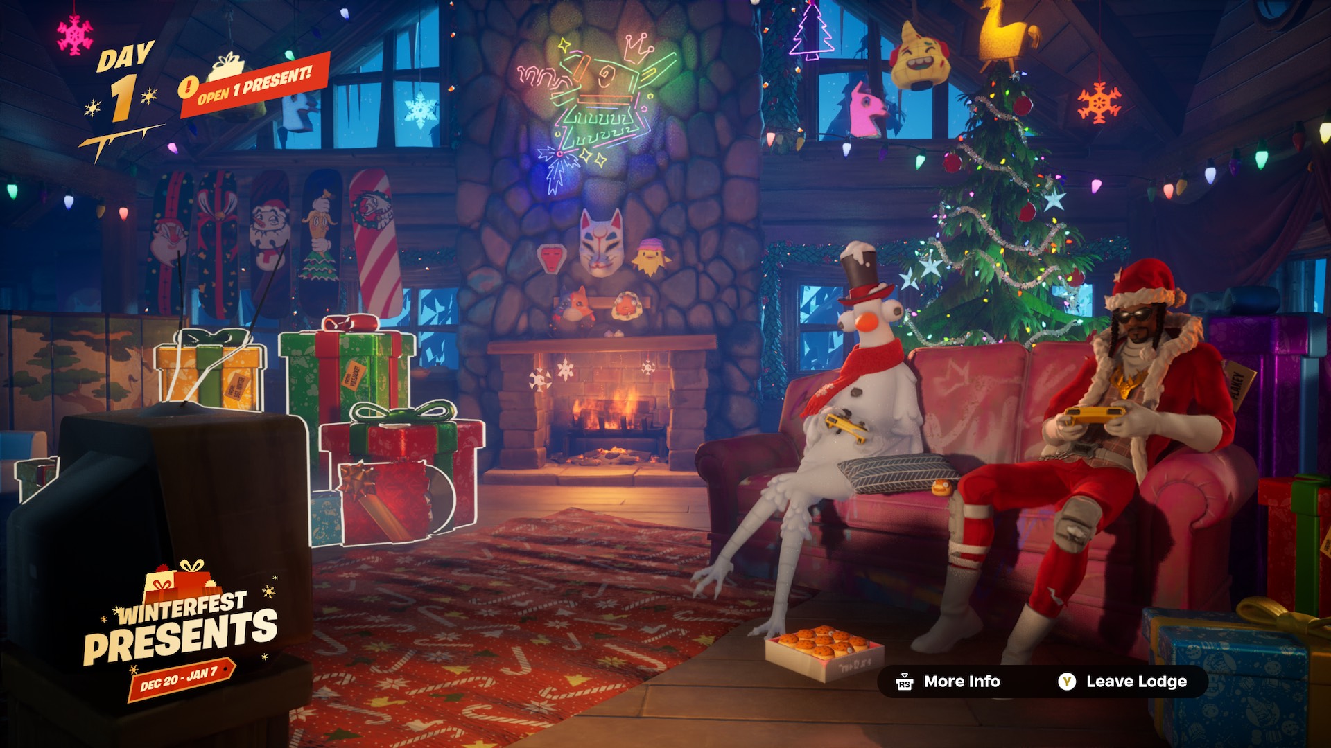 すべてのFortnite Winterfest2024がプレゼンツとそれらの中にあるものを提示します
