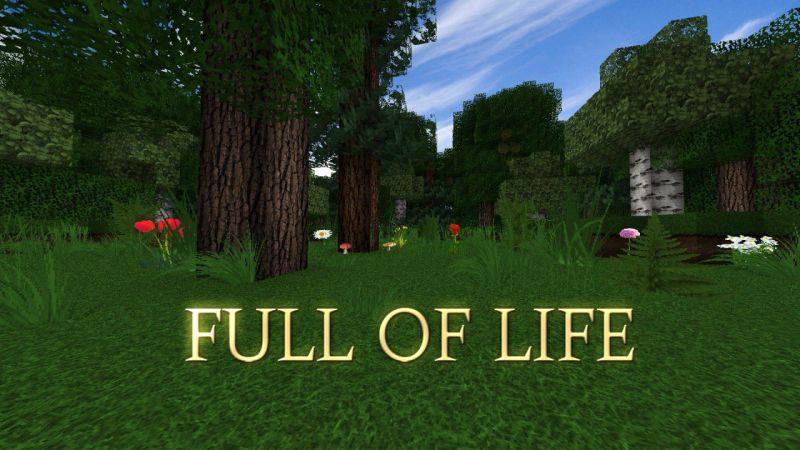 full of life 生機盎然寫實風格材質包
