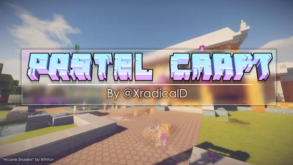 แพ็คเกจทรัพยากร Minecraft Pastelcraft