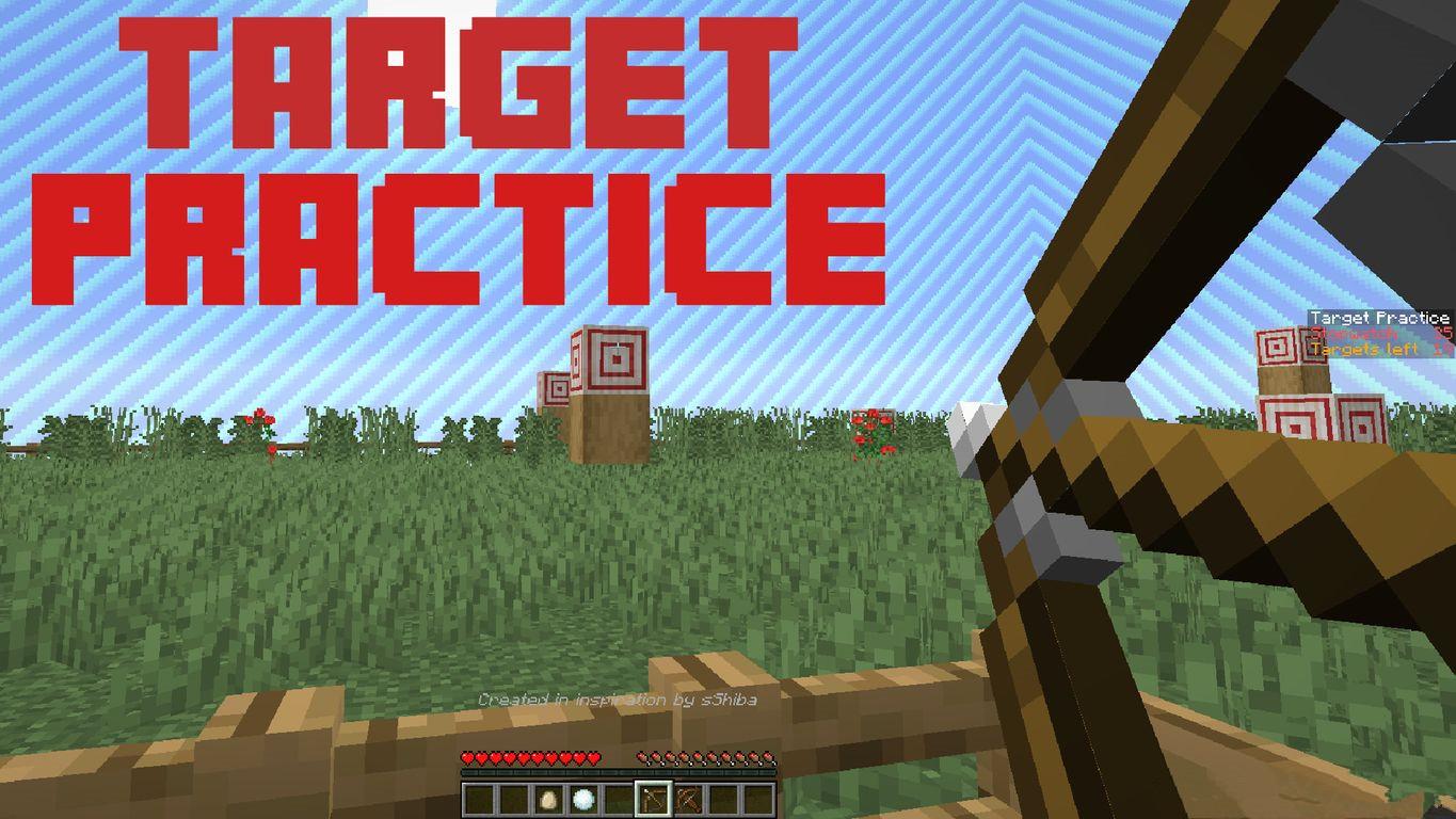 打靶的地图（Target Practice Map）|我的世界1.16.3版本