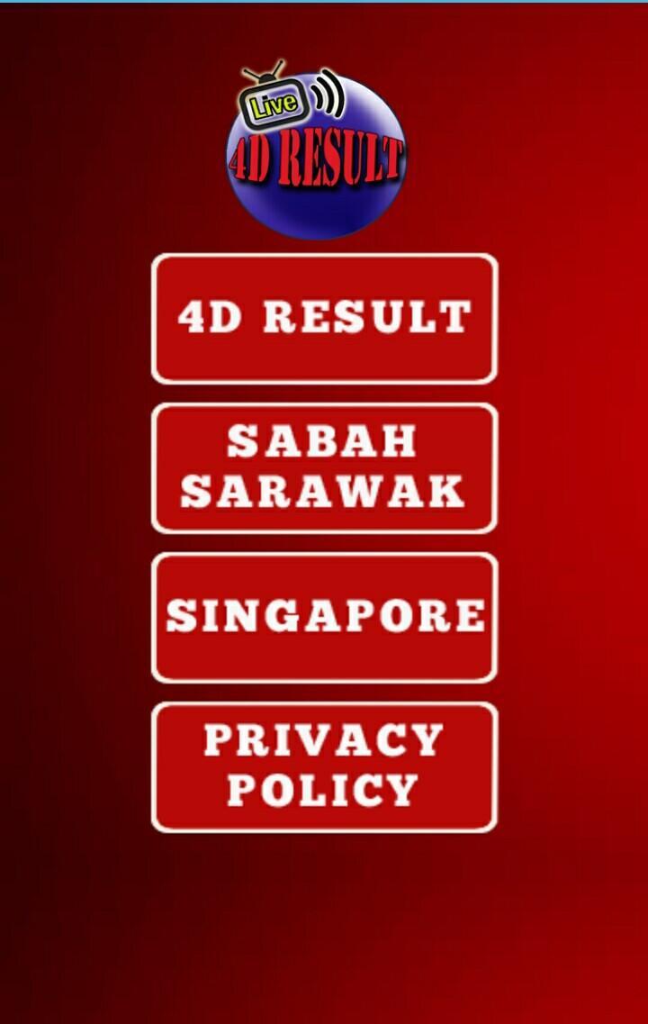 Live 4D Result