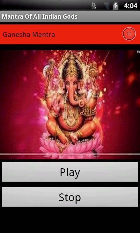 Mantra Of Indian Gods
