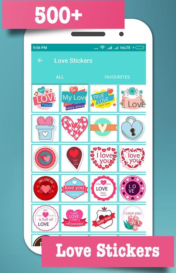 Valentine Romantic Stickers