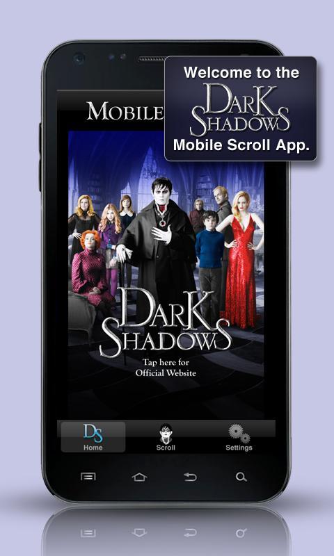 Dark Shadows Mobile Scroll