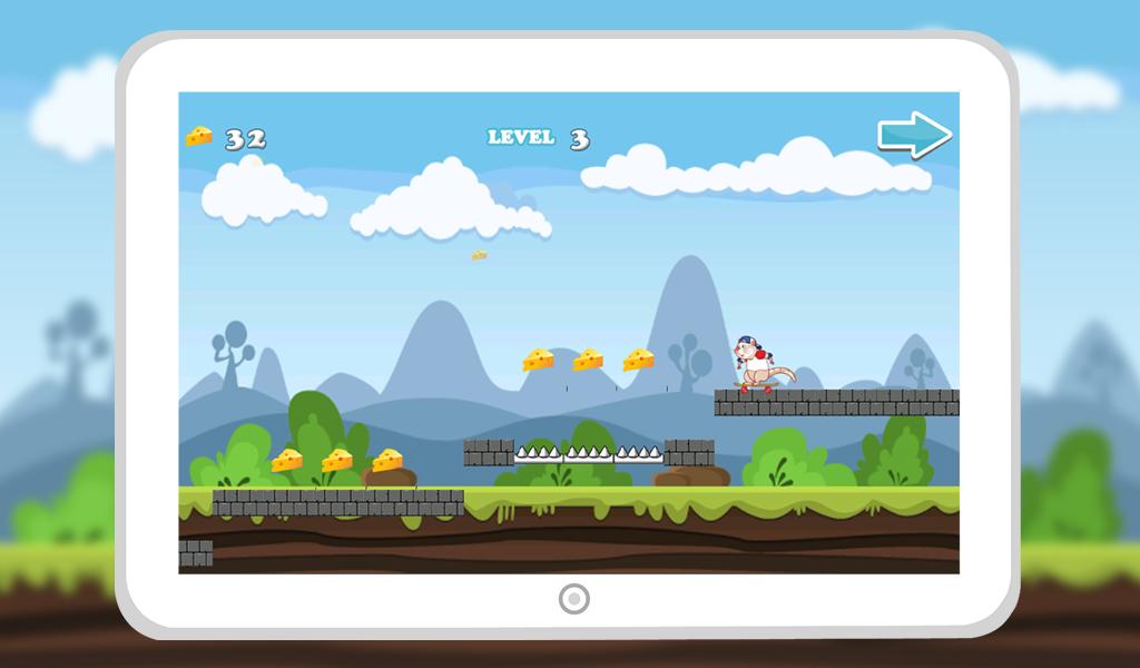 Jerry Mouse and cheese skater