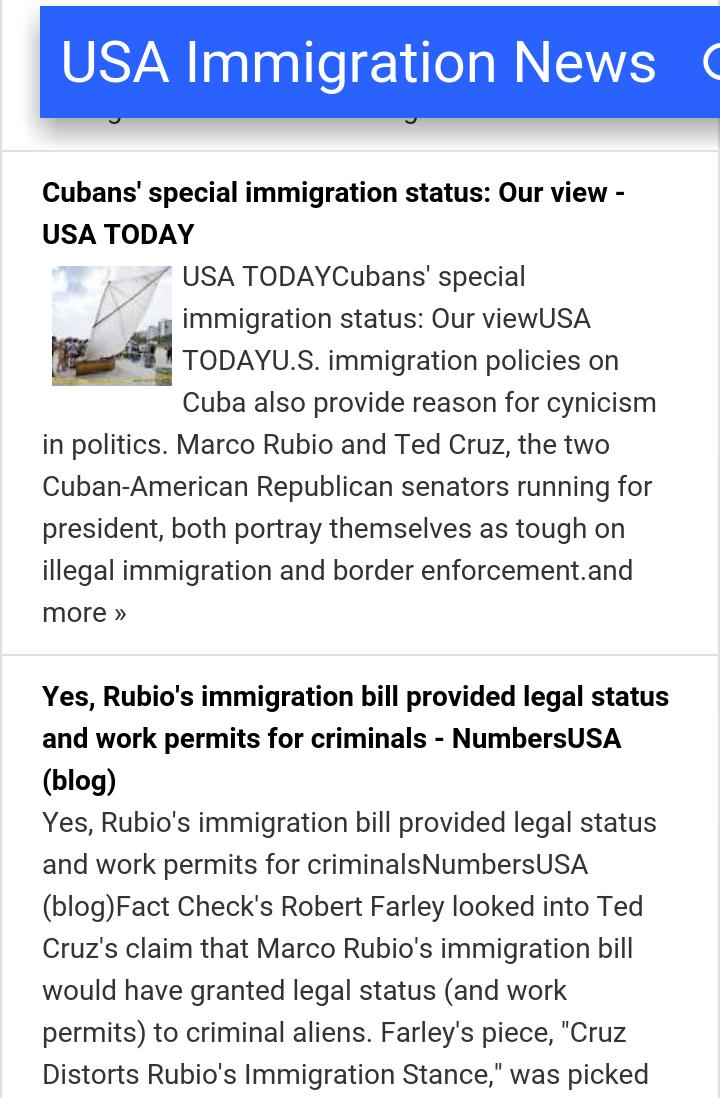USA Immigration News