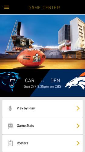 Super Bowl Stadium App