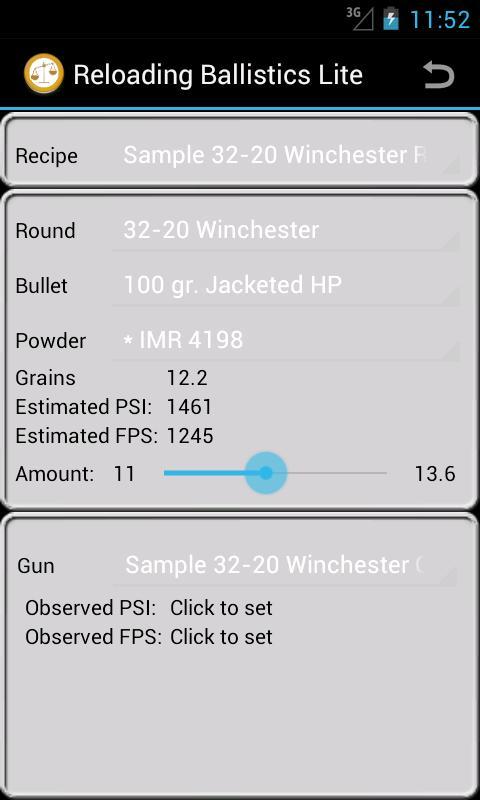32-20 Winchester Ballistics Data