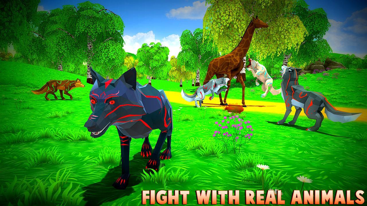 Wild Wolf Chasing Animal Sim 3D Animal Sim Online