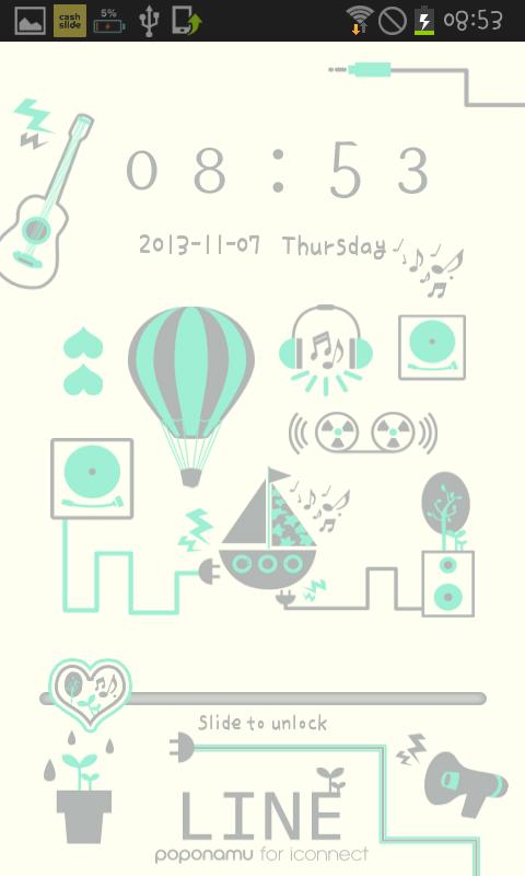 line GO locker theme