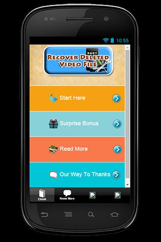 Recover Deleted Video File Tip