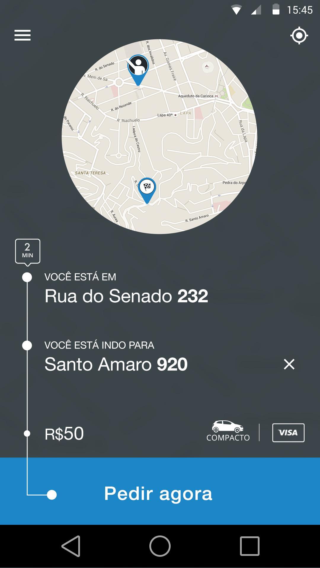SaferTaxi Passageiro