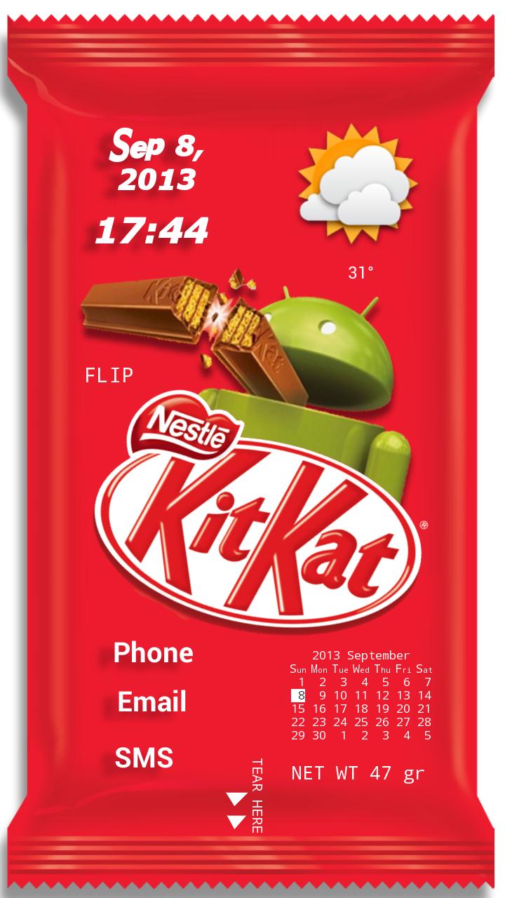 KitKat Theme for ssLauncher OR