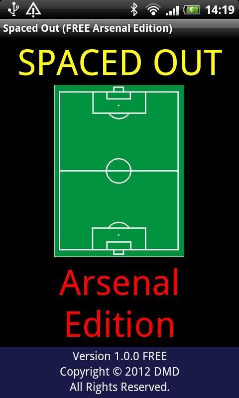 Spaced Out (Arsenal FREE)