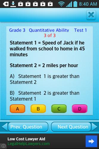 Free Grade 3 Math English 3rd