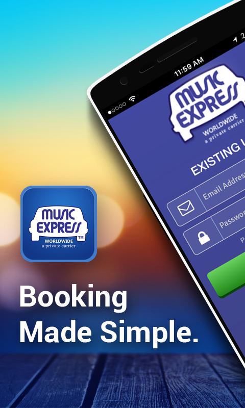 Music Express Client App