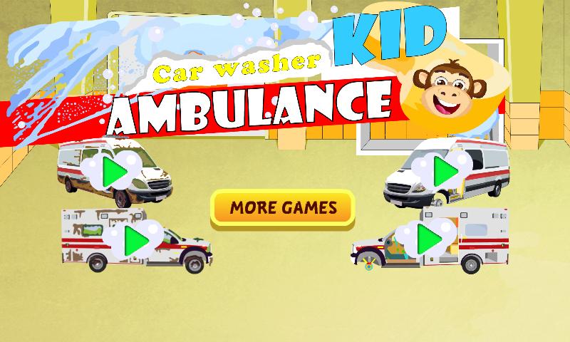 Car Washer Kid Ambulance