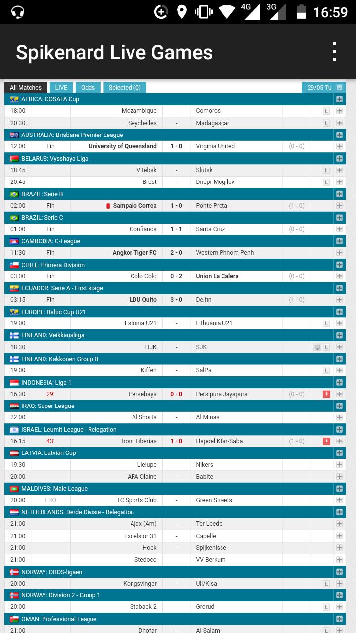 Today Football Games Live