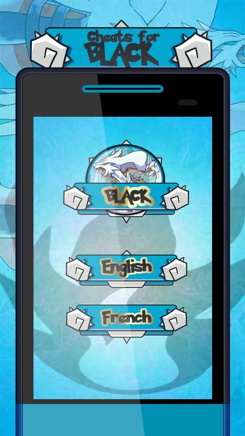 Cheats for POKEMON Black