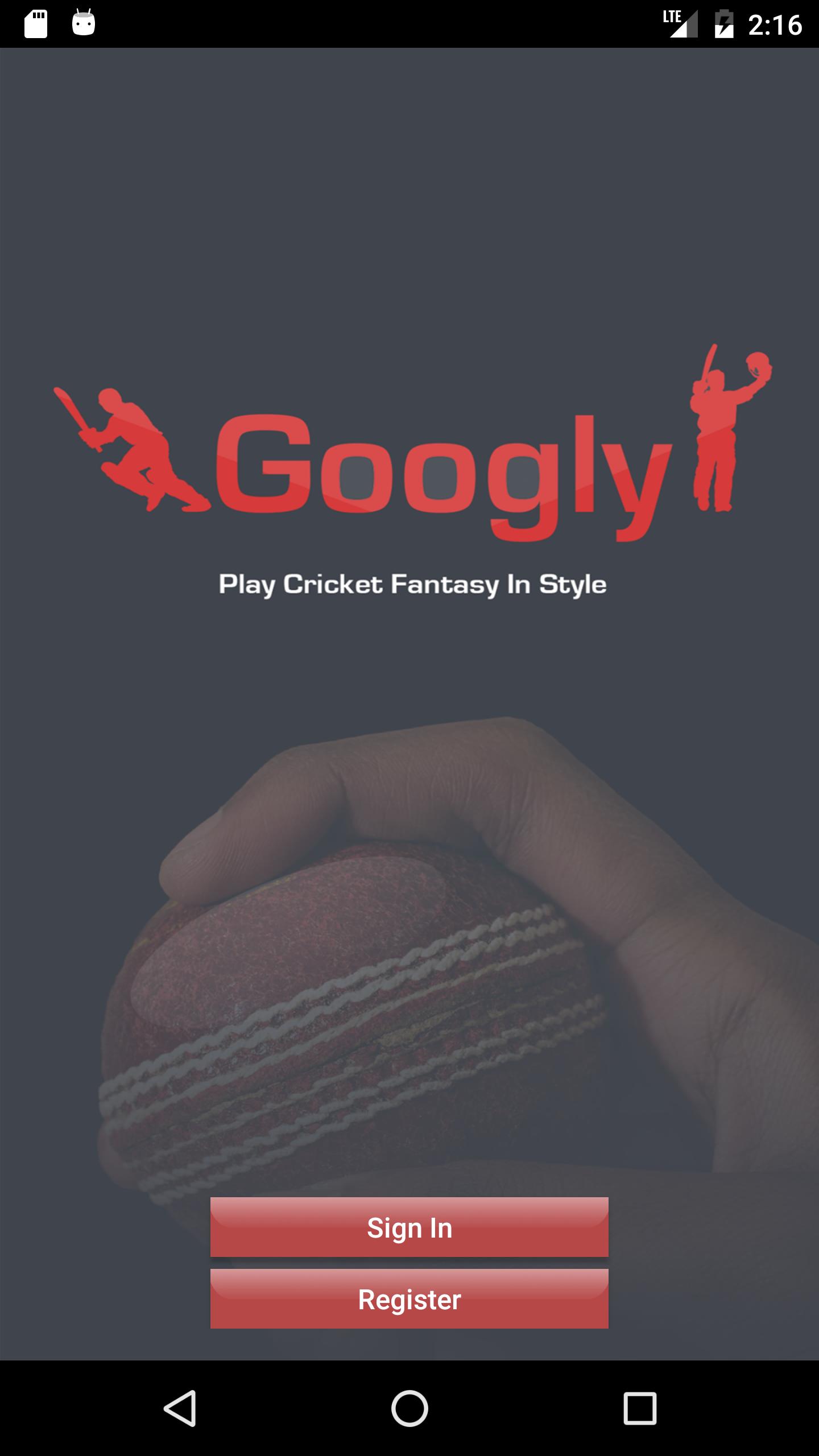 Googly Fantasy Cricket