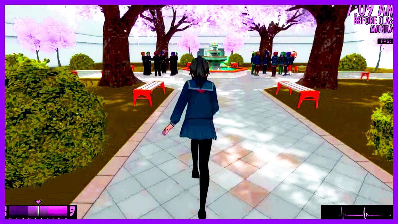 Girl Yandere School Simulator Classmate -Real Game