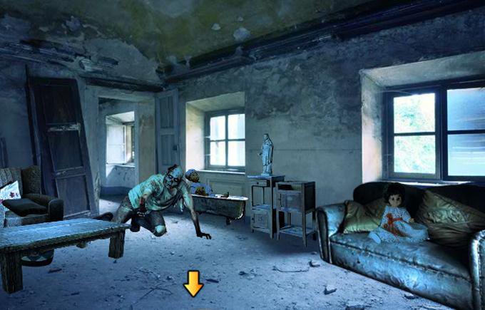 Scary Zombie House Escape